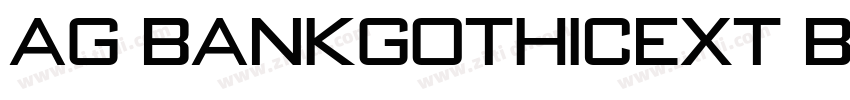 AG BankGothicExt Bol字体转换 AG BankGothicExt Bol字体转换